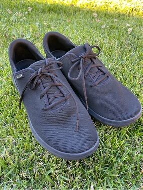 Kizik Madrid Eco Knit Hands Free Slip On Black Shoes Men- 11W / Women - 12.5W